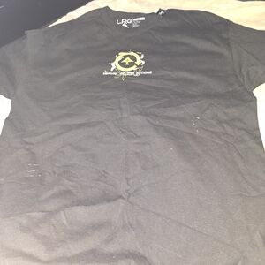 Men's LRG Black Tee with Green Graphic New No Tags Size Xl